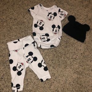 H&M Mickey Mouse 3pc Set